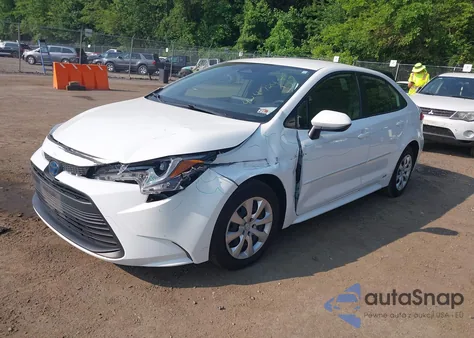 2023 Toyota Corolla Hybrid Le из США, поврежденный, VIN JTDBDMHE7P3002387